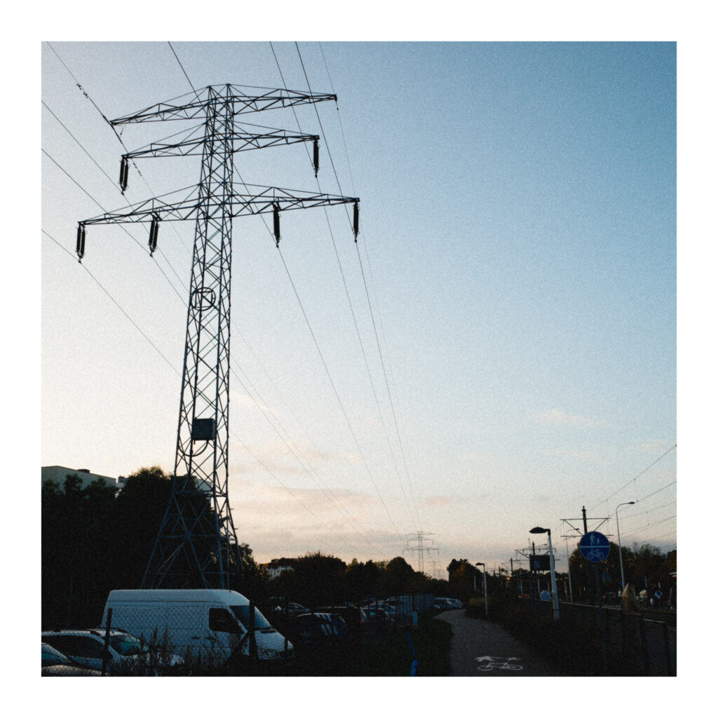 Ricoh GR IV - zachód słońca, Tarchomin